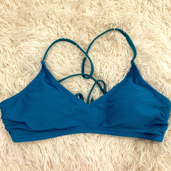 Cupshe blue bikini top XL - Picture 2 of 4